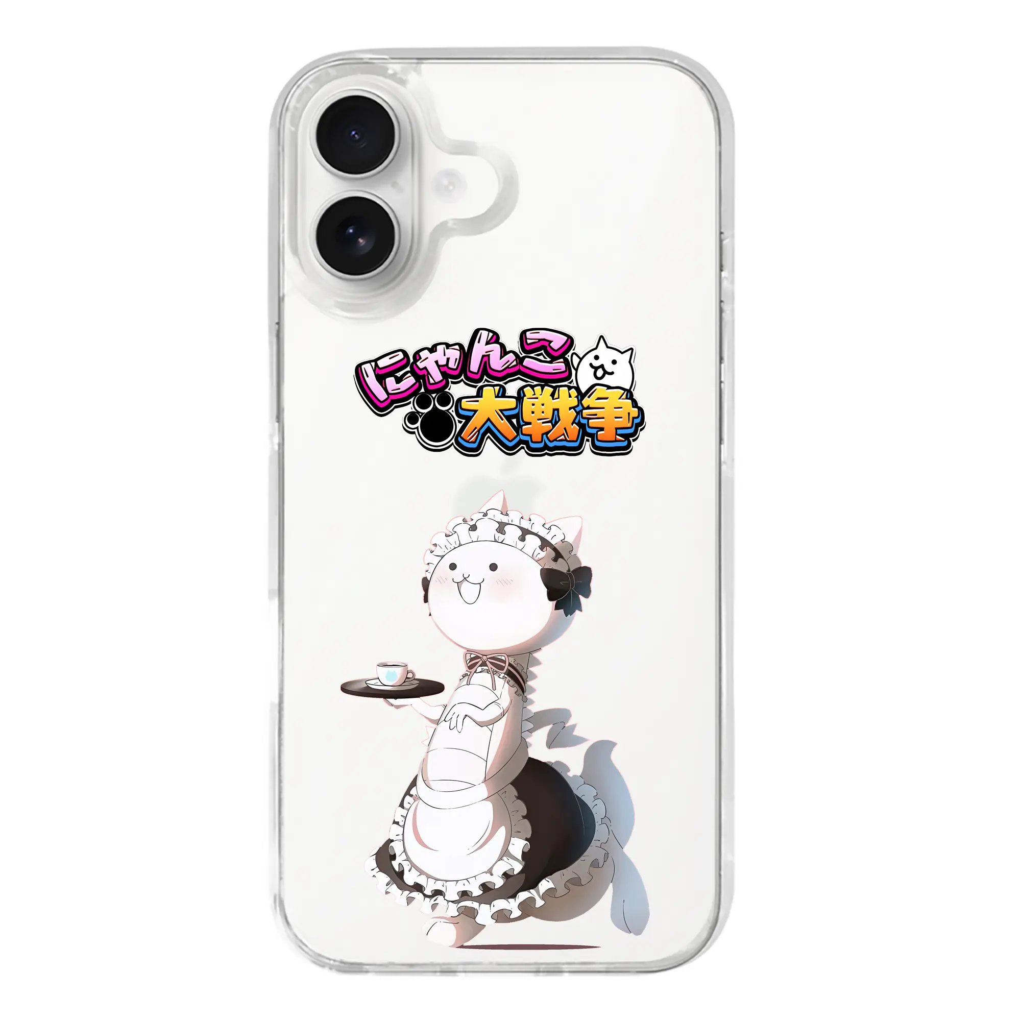 にゃんこ大戦争 グッズ - iPhone 17シリーズ 透明スマホケース – 薄型・耐衝撃・精密フィット保護カバー